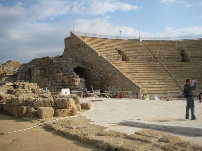 The theatre at Caesarea Maritima