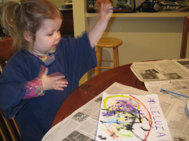 And Gracie, who was really excited!