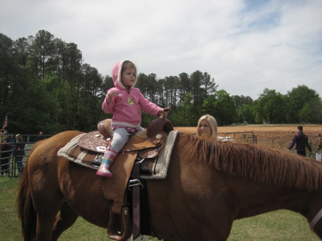 It was so cute! I was so proud of her!