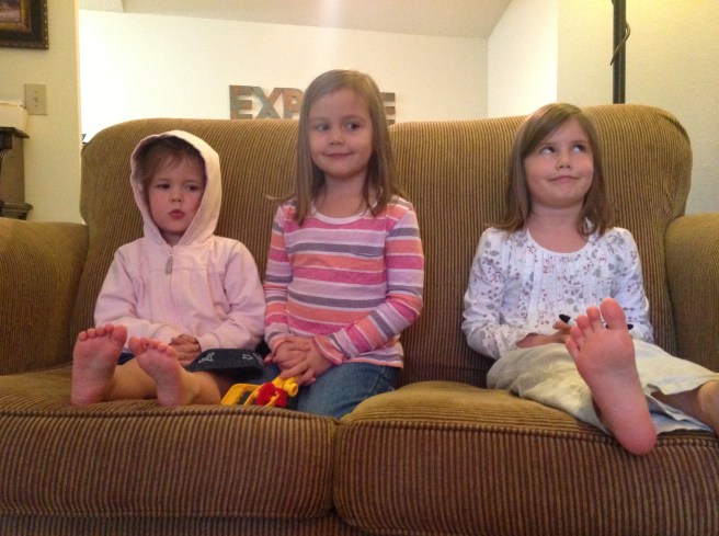 The general idea of practicing self-control, just it's individually. They were so thrilled about posing for this picture. = )