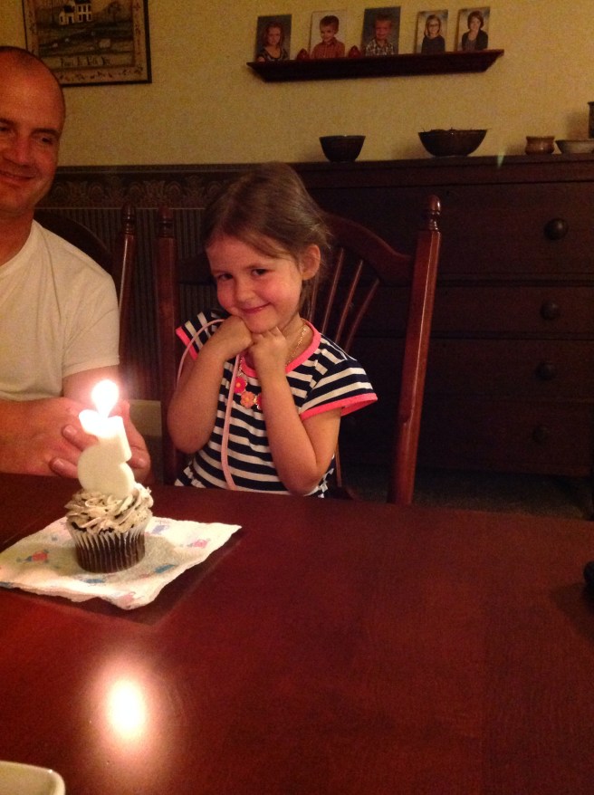 Five-year-old sweetie